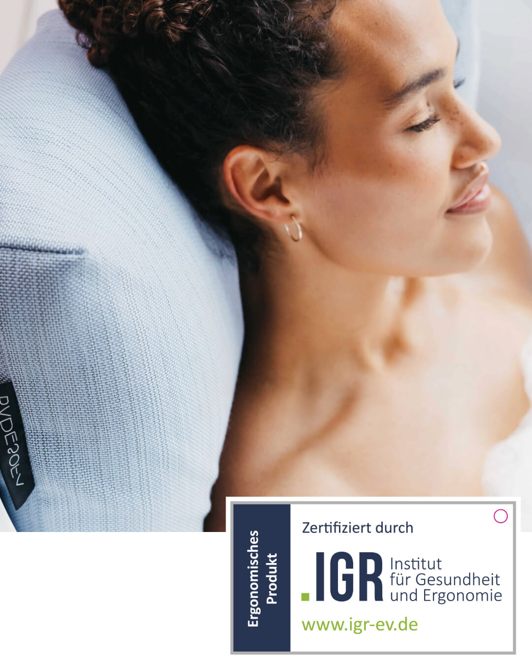 Badesofa ergonomisches Badewannenkissen zertifiziert durch Institut für Ergotherapie und Ergonomie