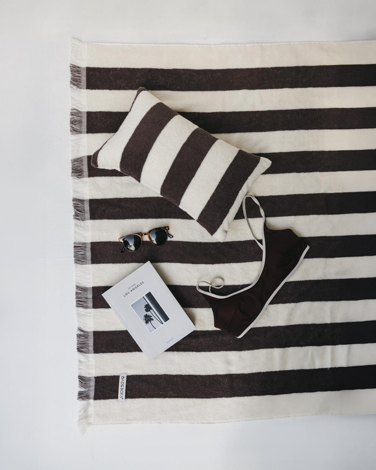 Strandtuch + Kissen Set