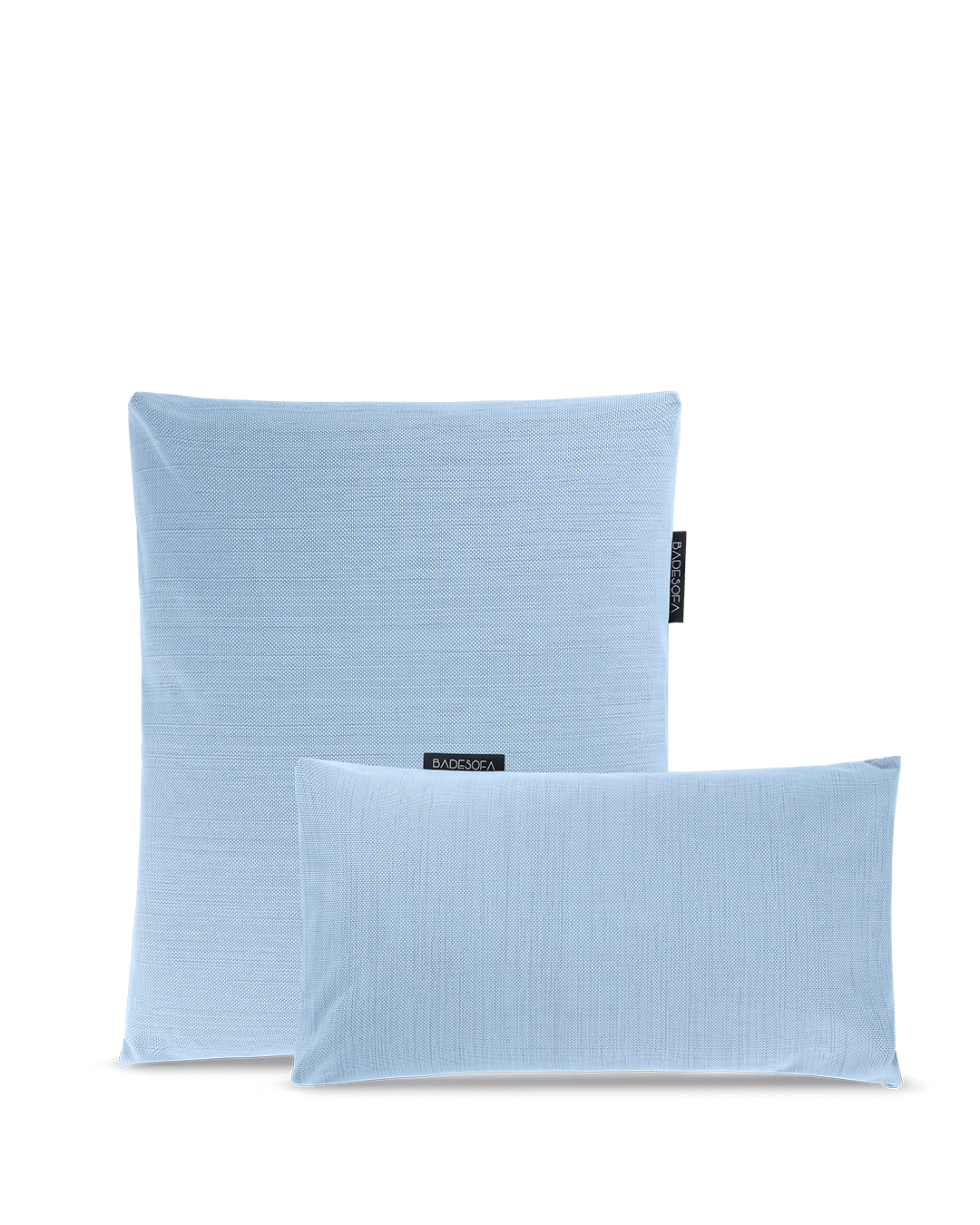 Badesofa Rückenkissen Größe Small und Fusskissen in Blau 